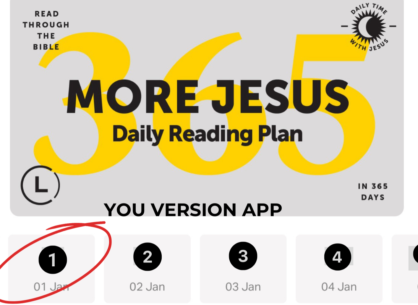 Follow The acts to get to the Bible Reading Plan thumbnail