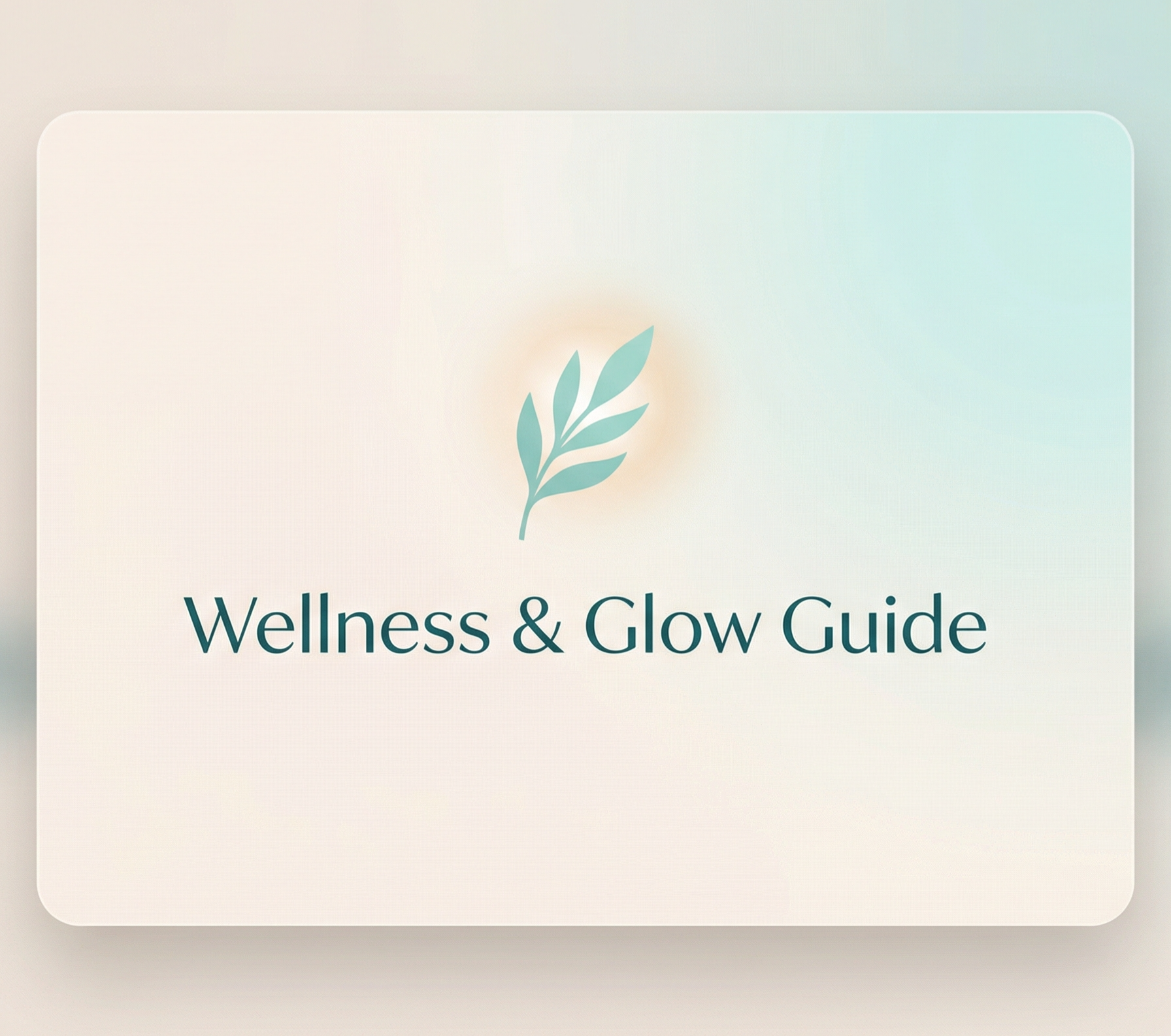 Wellness & Glow Guide thumbnail