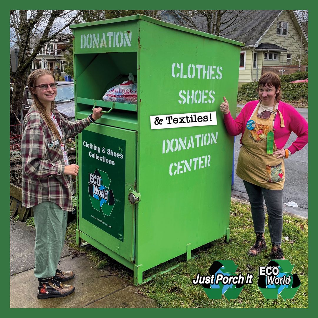 Just Porch It -- Schedule Textile Recycling Pickup! thumbnail