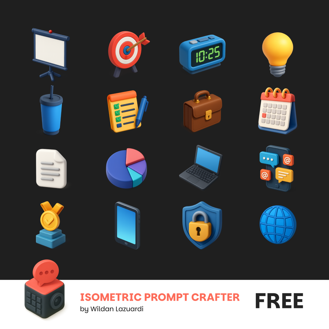 Freebies #1 (Isometric Prompt Crafter) - Google Drive thumbnail