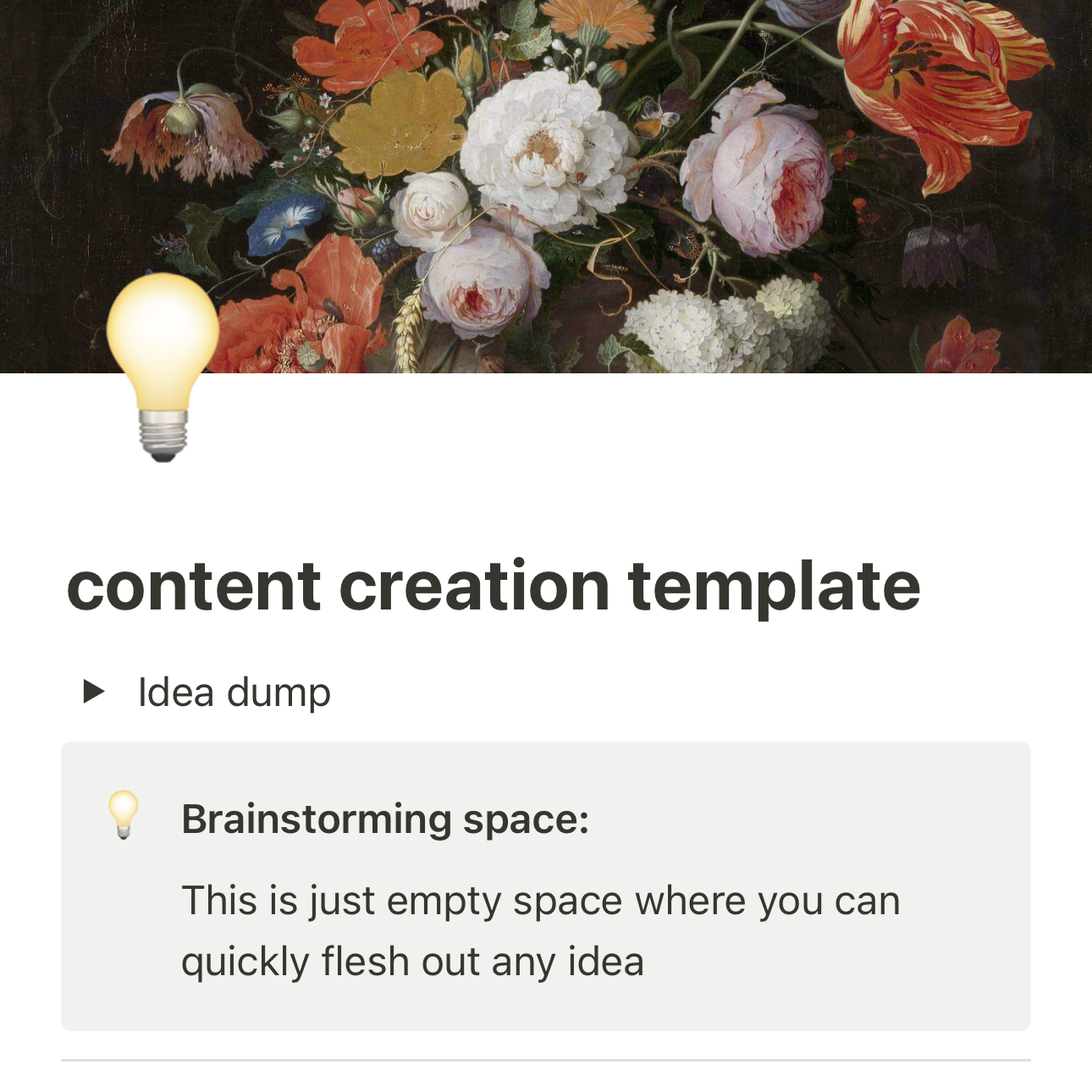 content planning notion template thumbnail