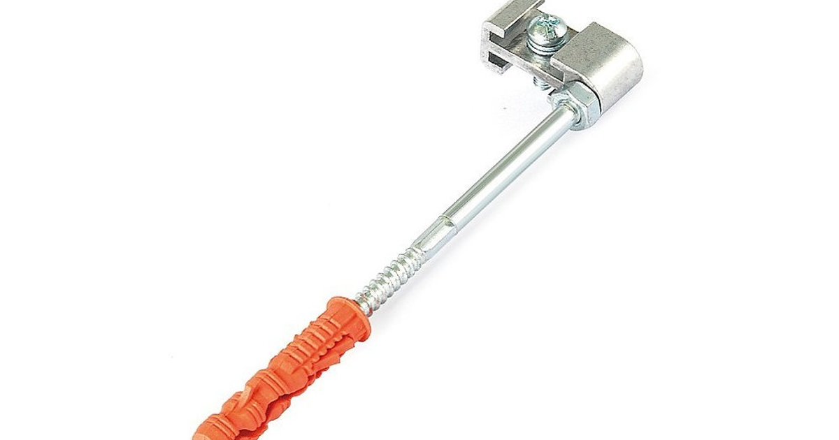 КРЮК ДЛЯ ХОМУТА / СТАБИЛИЗАТОР ДЛЯ КРЮКА ХОМУТА / ДЕРЖАТЕЛЬ ХОМУТА ВОДОСТОЧНОЙ ТРУБЫ thumbnail