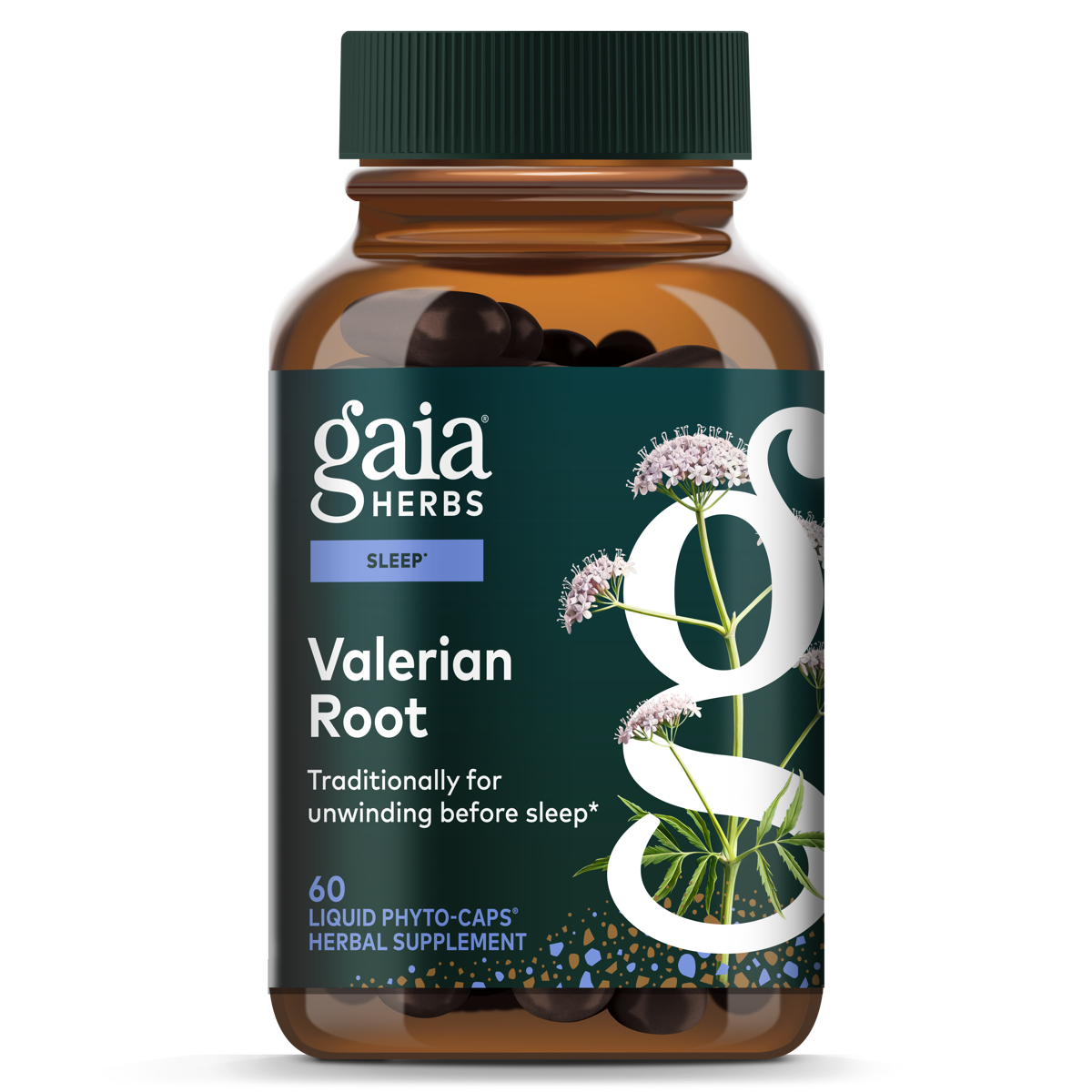 Valerian Root Pills: Gaia Herbs® thumbnail