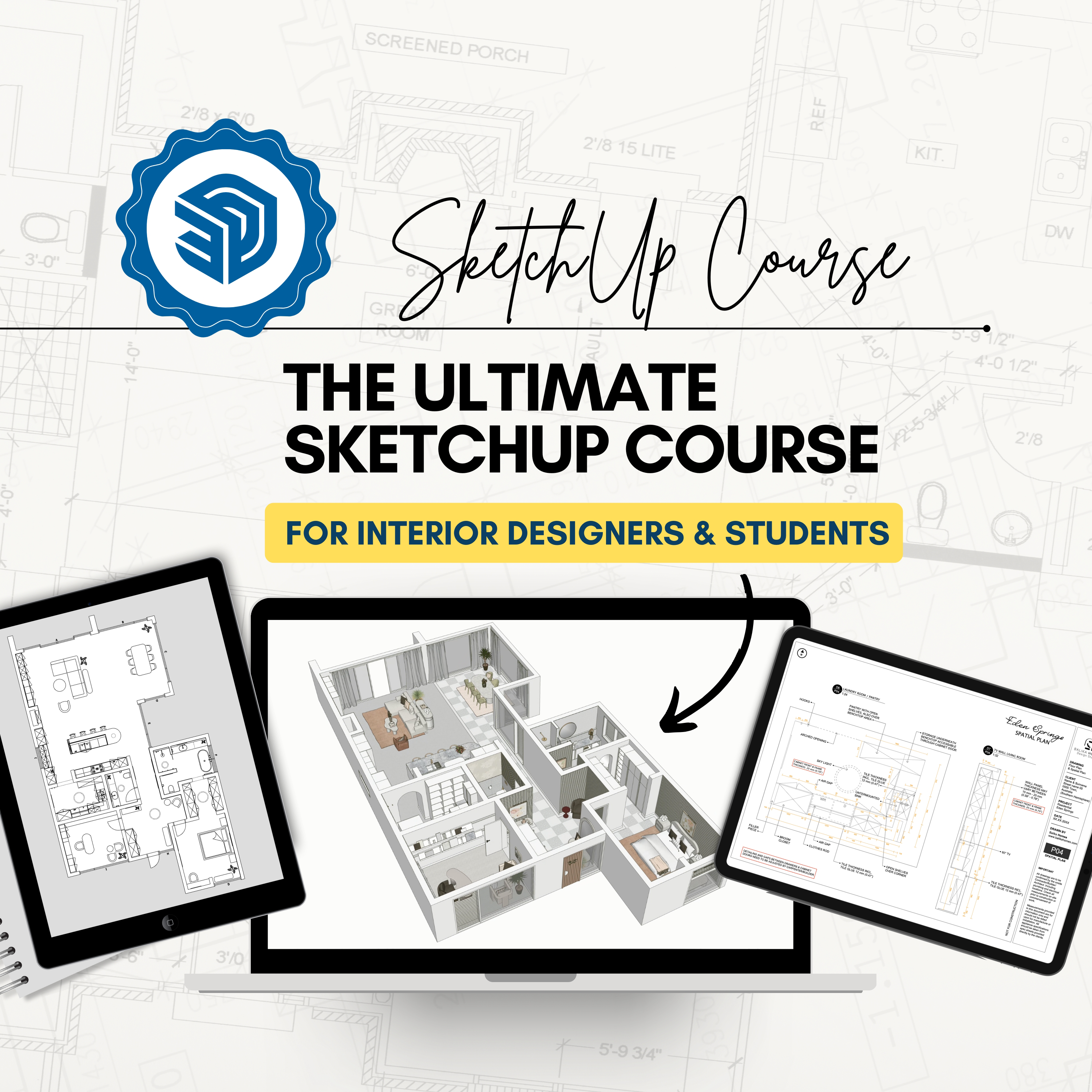 The Ultimate SketchUp Course 🌟 ONLINE COURSE thumbnail