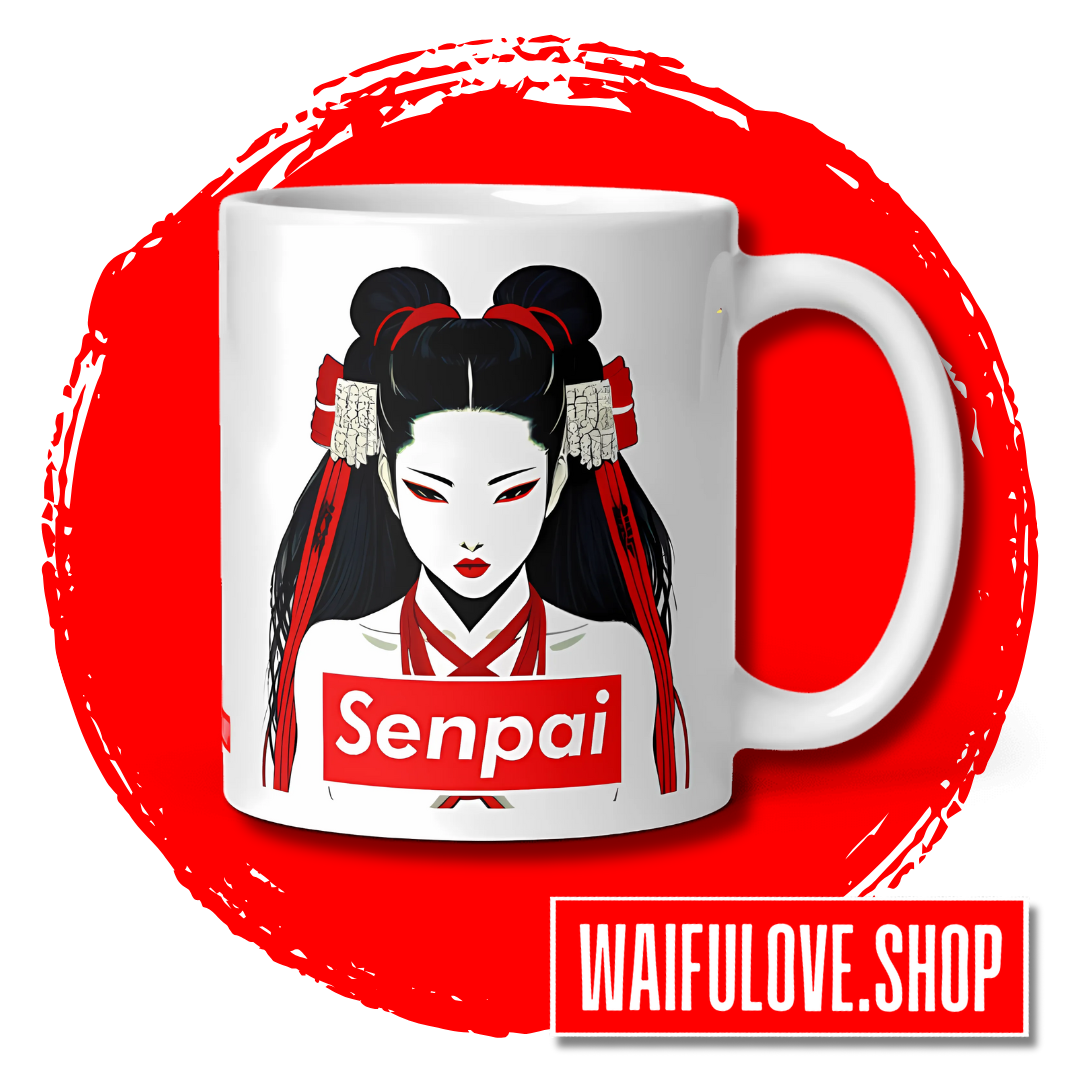 Beautiful Senpai Ceramic Mug thumbnail