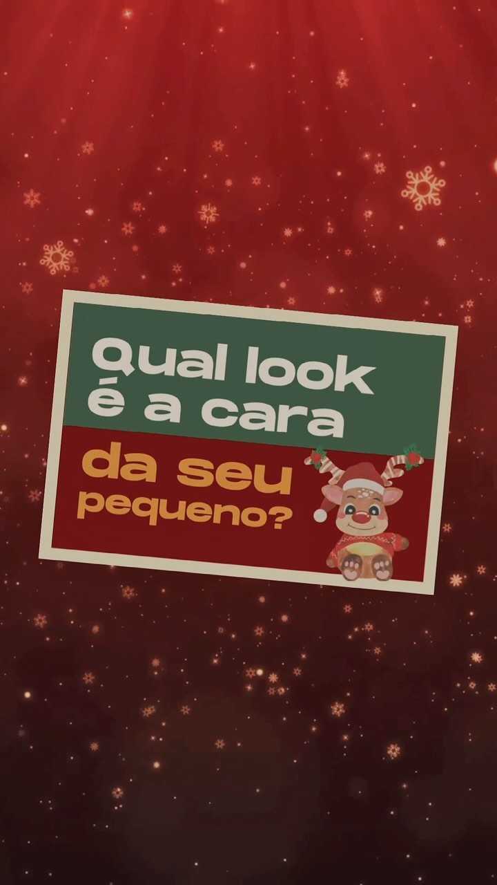 Qual look é o seu preferido? 🎄🎁✨

#natal #looknatalino #modainfantil