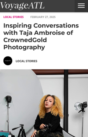 Inspiring Conversations with Taja Ambroise of CrownedGold Photography thumbnail