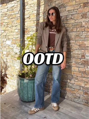 Ce blazer @Kiabi 🤩🤩🤩 #kiabi #ideedelook #autumnoutfits #brownoutfits #dailylook 