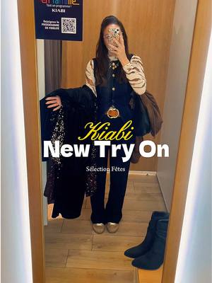 New Try On nouveautés @Kiabi Sélection fêtes et paillettes ! Les liens sont dans ma bio … collaboration commerciale… #