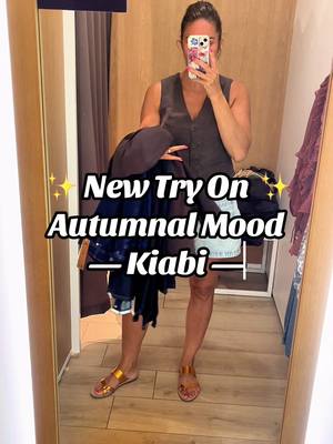 New Try On With Me des nouveautés @Kiabi partie 1 Total automnal Mood  🔗 liens dans ma bio  … collaboration commerciale…