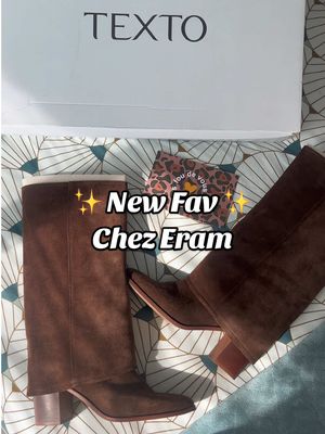 In Love… 🤎 Dispo chez @eram  Retrouvez les dans le lien dans ma bio onglet la whishlist  …collaboration commerciale… #bo