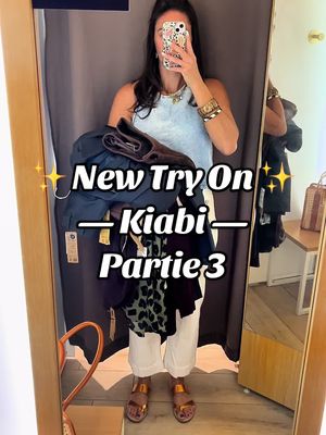 New Try On Nouveautés @Kiabi 3eme partie  Ce veste en jean !!! Les ref sont toutes dispo dans le lien dans ma bio ... co