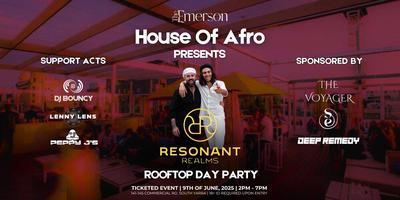 Resonant Realms Rooftop Day Party @ The Emerson 9th June thumbnail