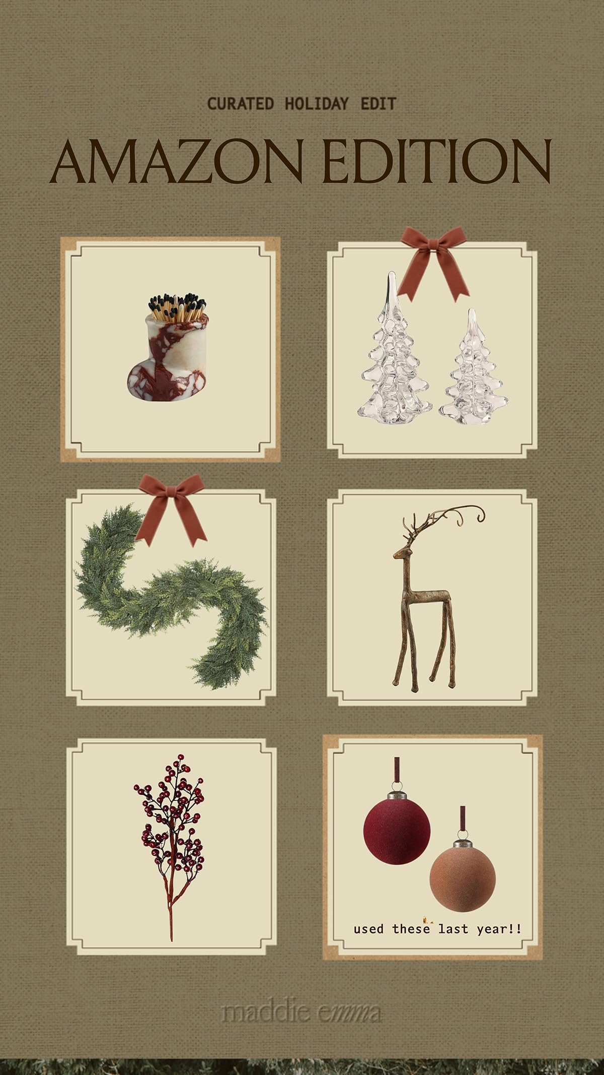 recent amazon christmas finds thumbnail