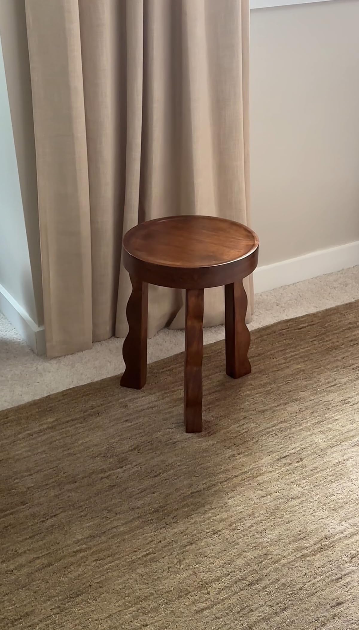 wood stool under $100 thumbnail