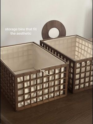 finally found a storage solution that doesn’t ruin the aesthetic  #homedecor #organizedhome #storage #organization 