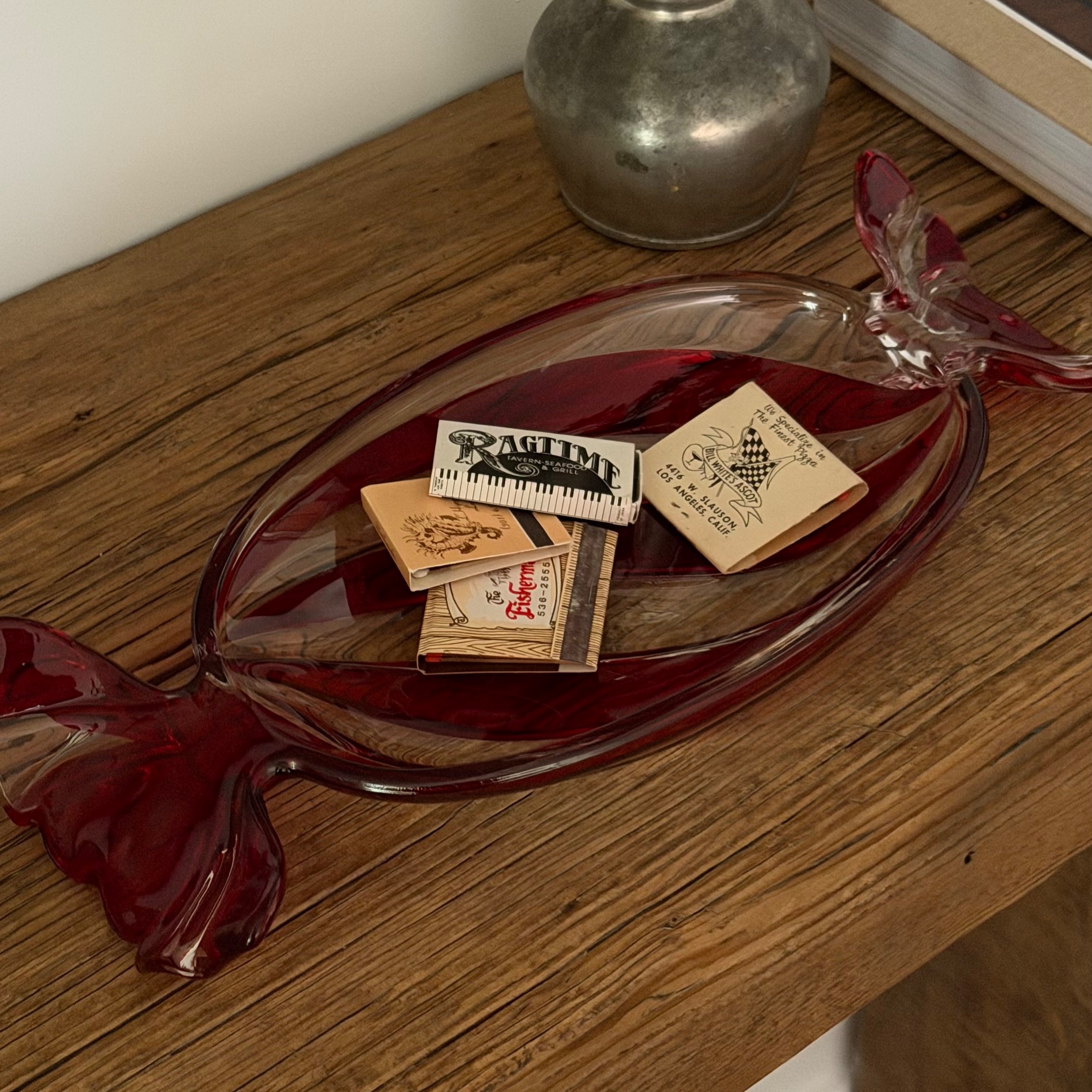 glass candy dish & candle wreaths thumbnail