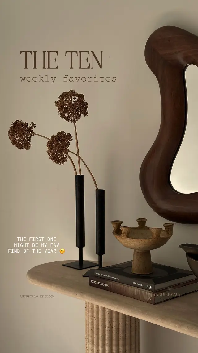 ten products every sunday.  #homefinds #homedecor #aestheticdecor  