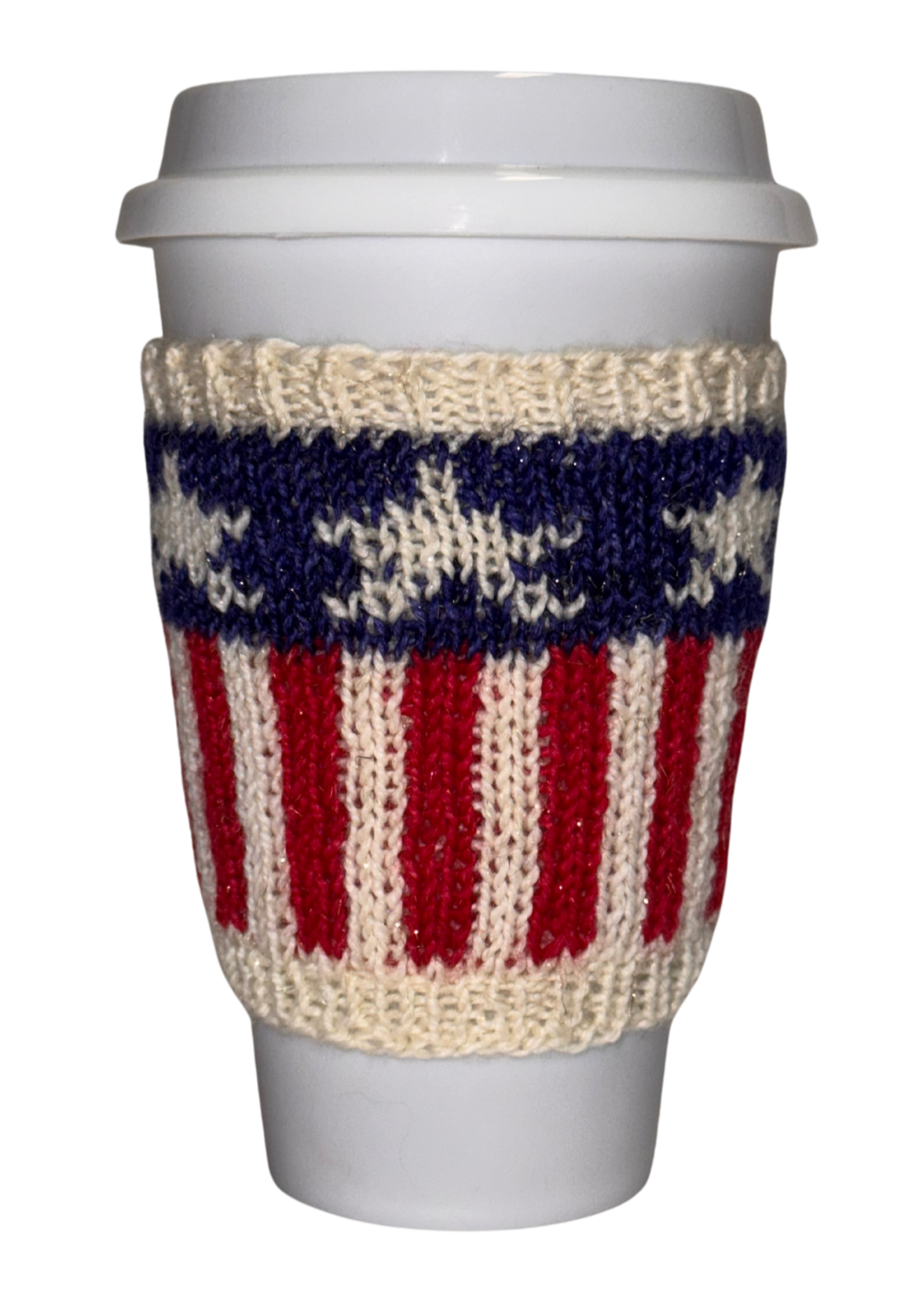 Stars & Stripes Coffee Cozy - Free 5/26/25 thumbnail