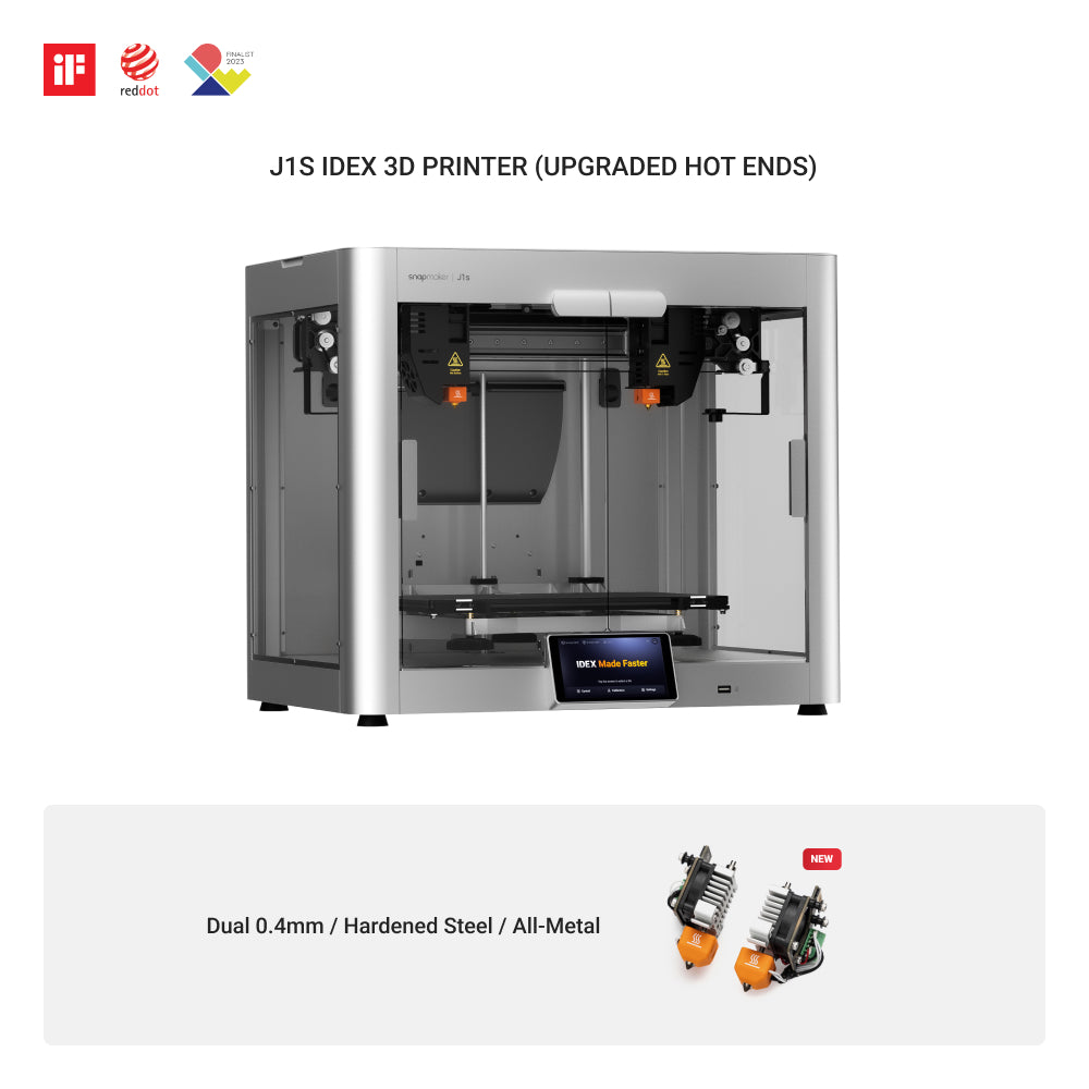 Snapmaker J1s Hochgeschwindigkeits-IDEX-3D-Drucker - Snapmaker EU thumbnail
