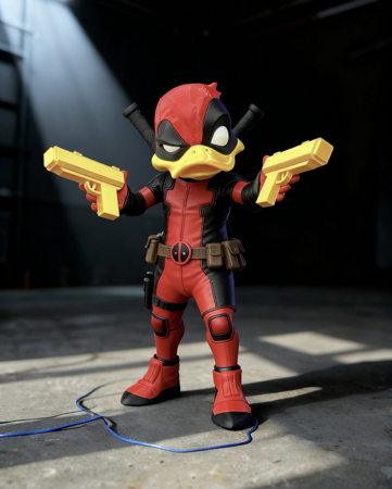 DEADPOOL DUCK  -  (MULTIPART / NO AMS) - LUCAS DUCK- LUCAS URBAN VIBE thumbnail