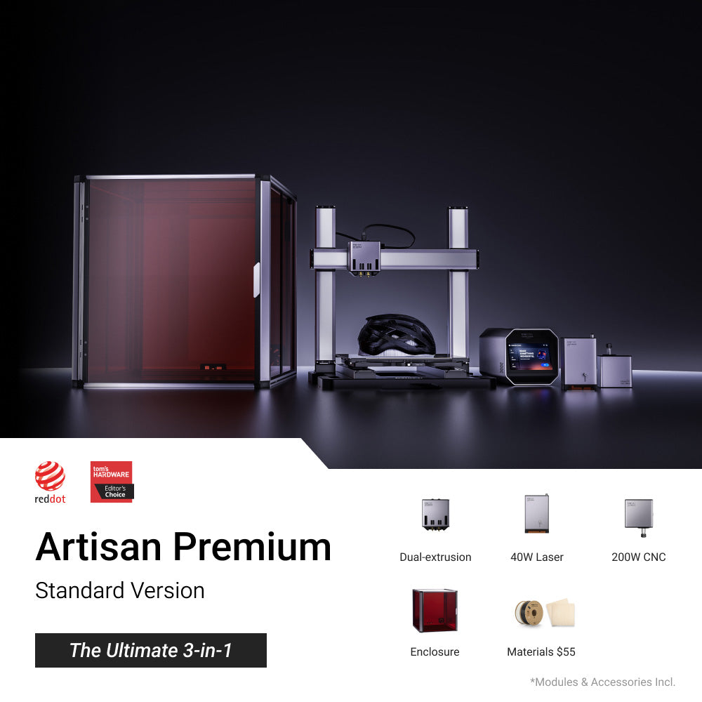 Artisan 3D-Drucker,CNC,DruckerLaser thumbnail