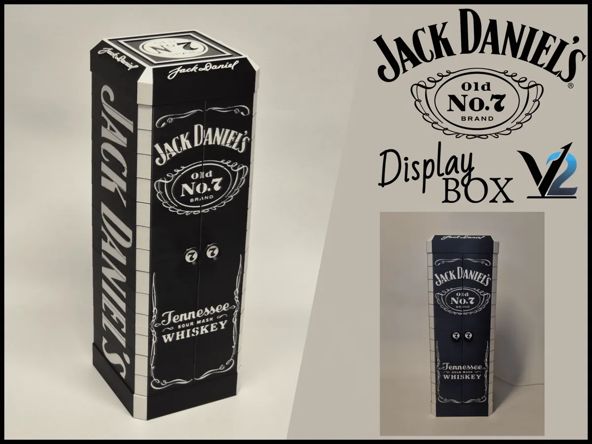 Jack Daniel's Old no7  - Free 3D Print Model - MakerWorld thumbnail