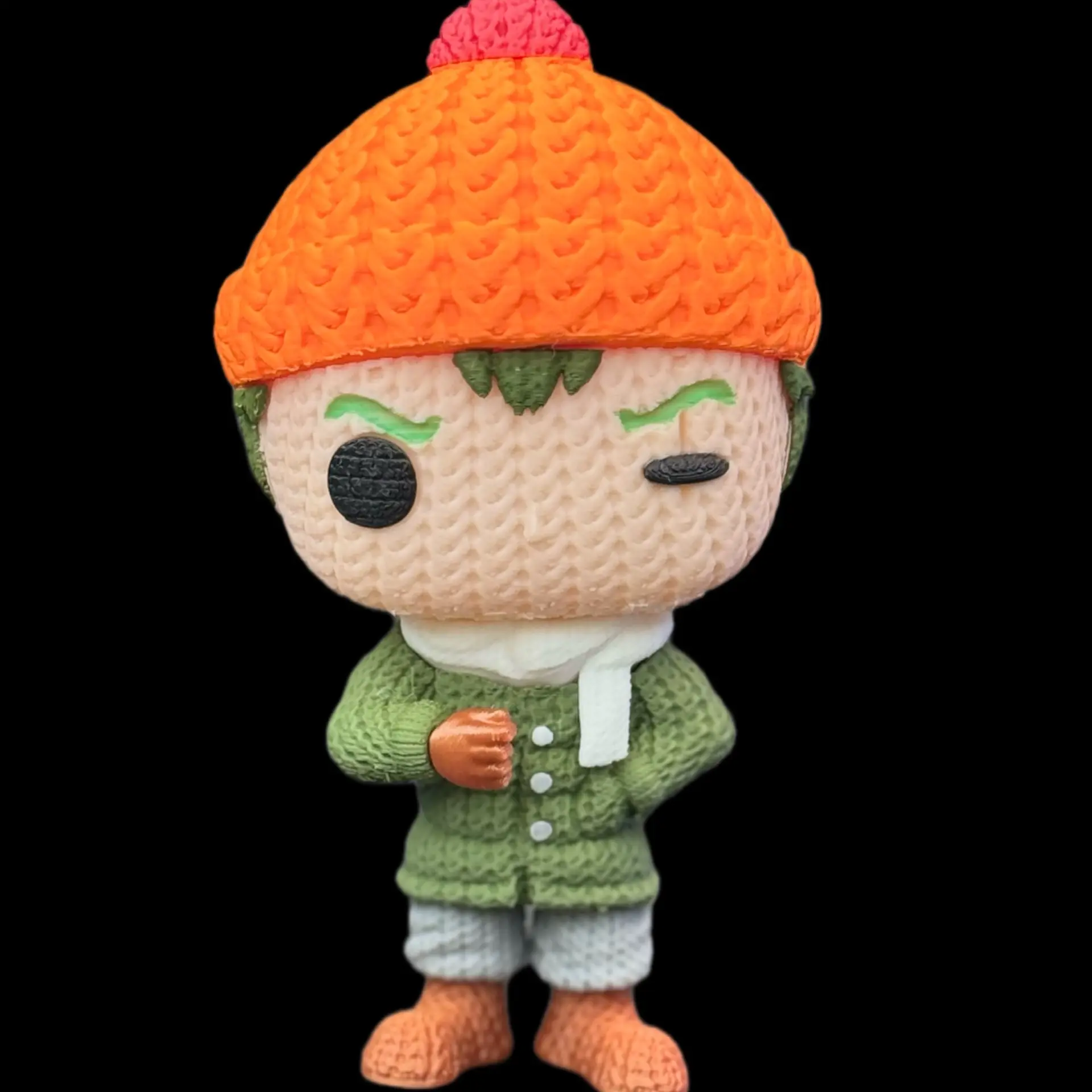 3D Printer Files | 3MF File | Knitted Winter Zoro | Creality Cloud thumbnail