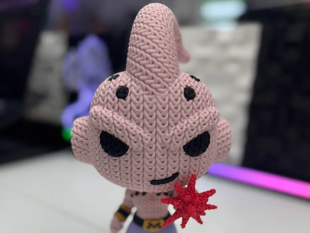 Kid Buu Knitted - Free 3D Print Model - MakerWorld thumbnail