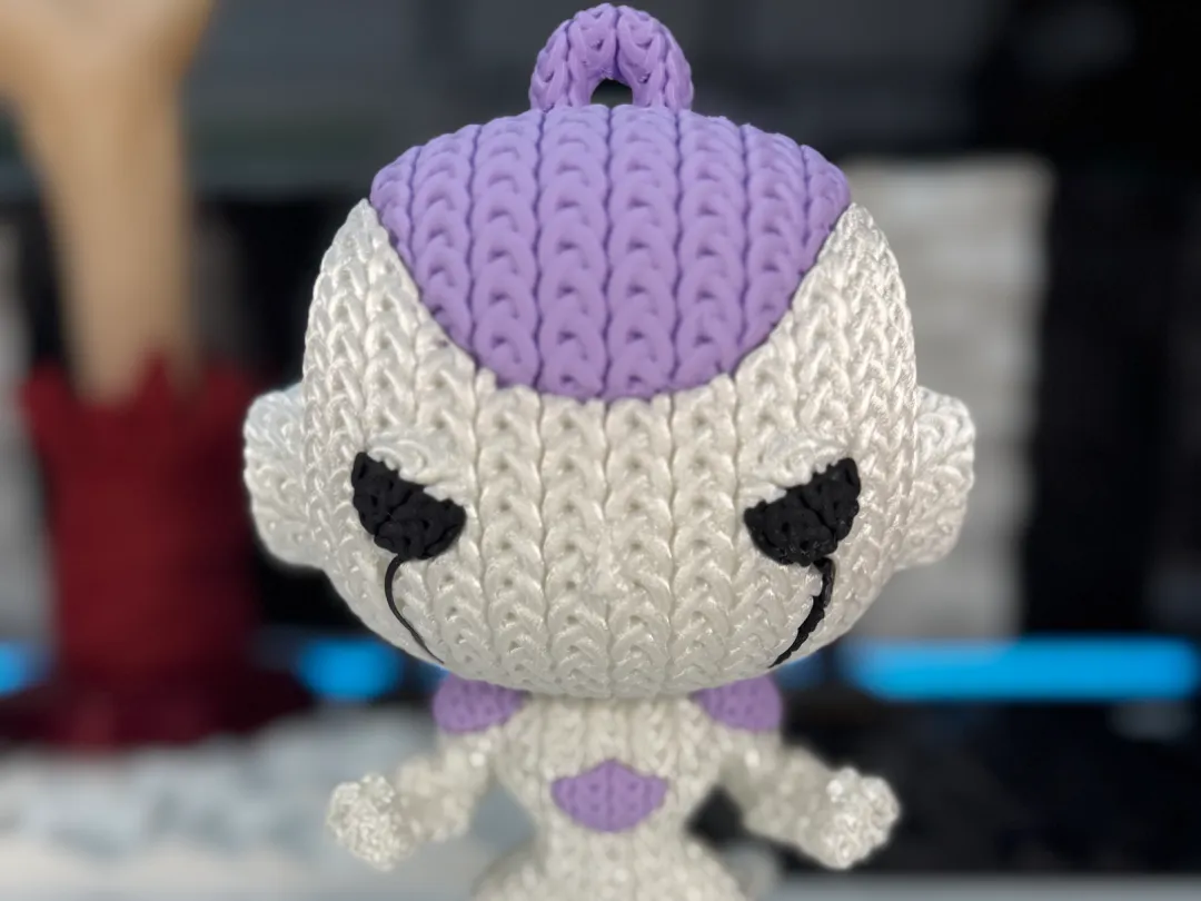 Frieza Knitted - Free 3D Print Model - MakerWorld thumbnail