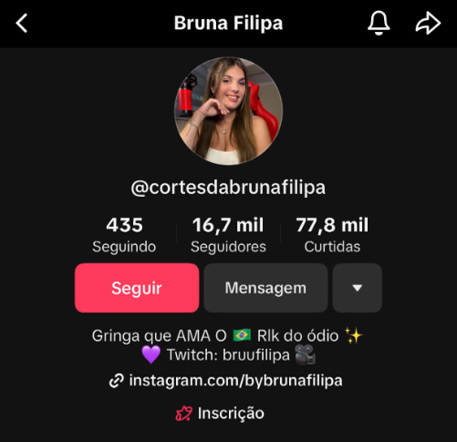 Cortes da Bruna Filipa ❤  Tiktok thumbnail