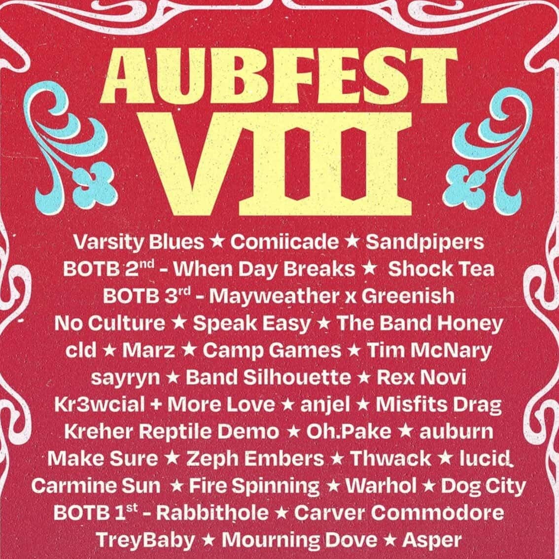 AubFest VIII Tickets thumbnail
