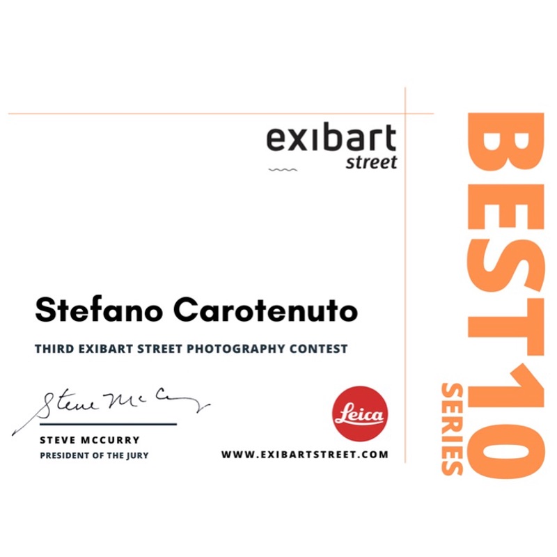 Awarded by Steve McCurry for Exibart Street Contest thumbnail