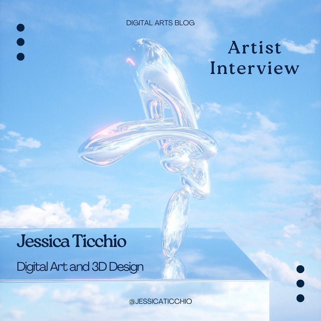 Artist Spotlight: Jessica Ticchio✨ @jessicaticchio is a digital artist and designer from Sydney, Australia, and the crea