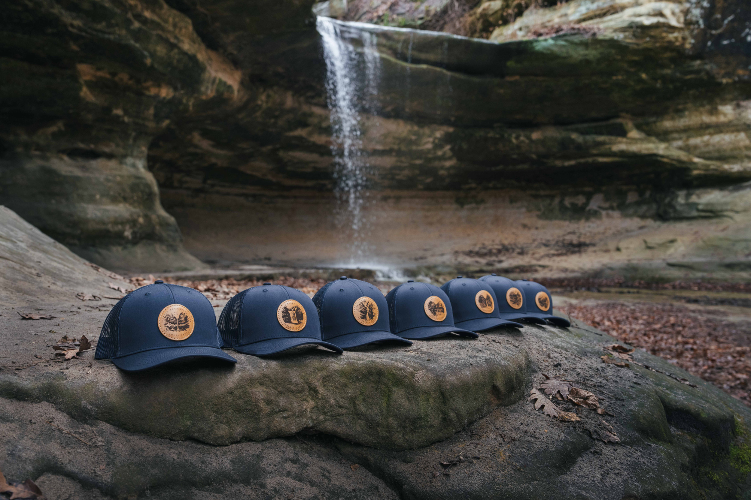 Seven Starved Rock Waterfalls Featured in New Hat Collection from Starved Rock Hikers thumbnail