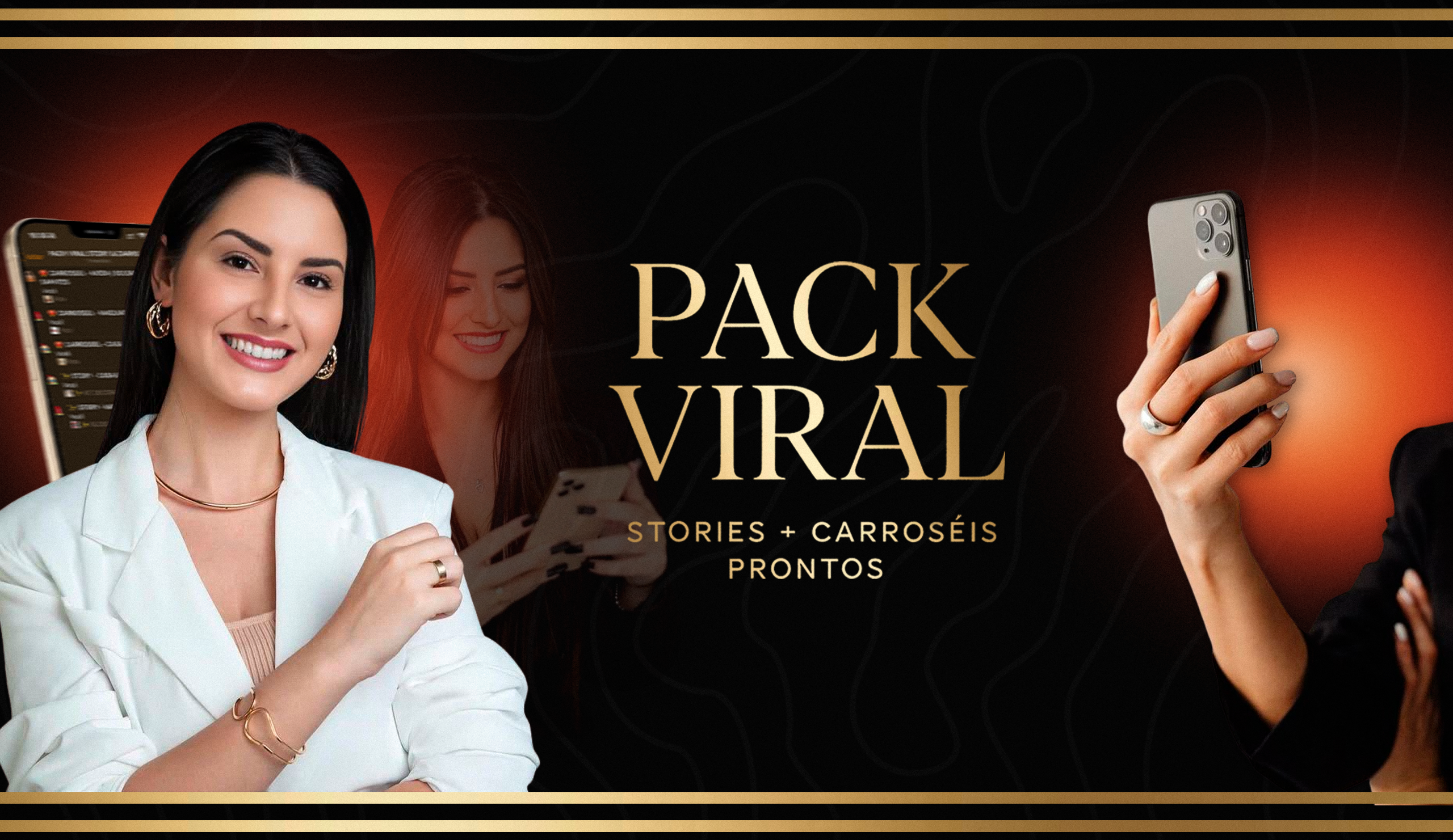 PACK VIRAL: STORIES + CARROSSÉIS PRONTOS  thumbnail