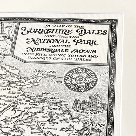 Yorkshire Dales Map thumbnail