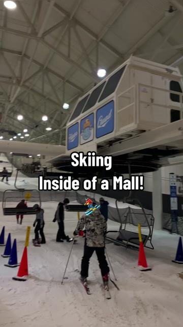 This mall is insane! 📍Big Snow #americandreammall #bigsnow #bigsnowamericandream #skiing #snowboarding #funthingstodoinn