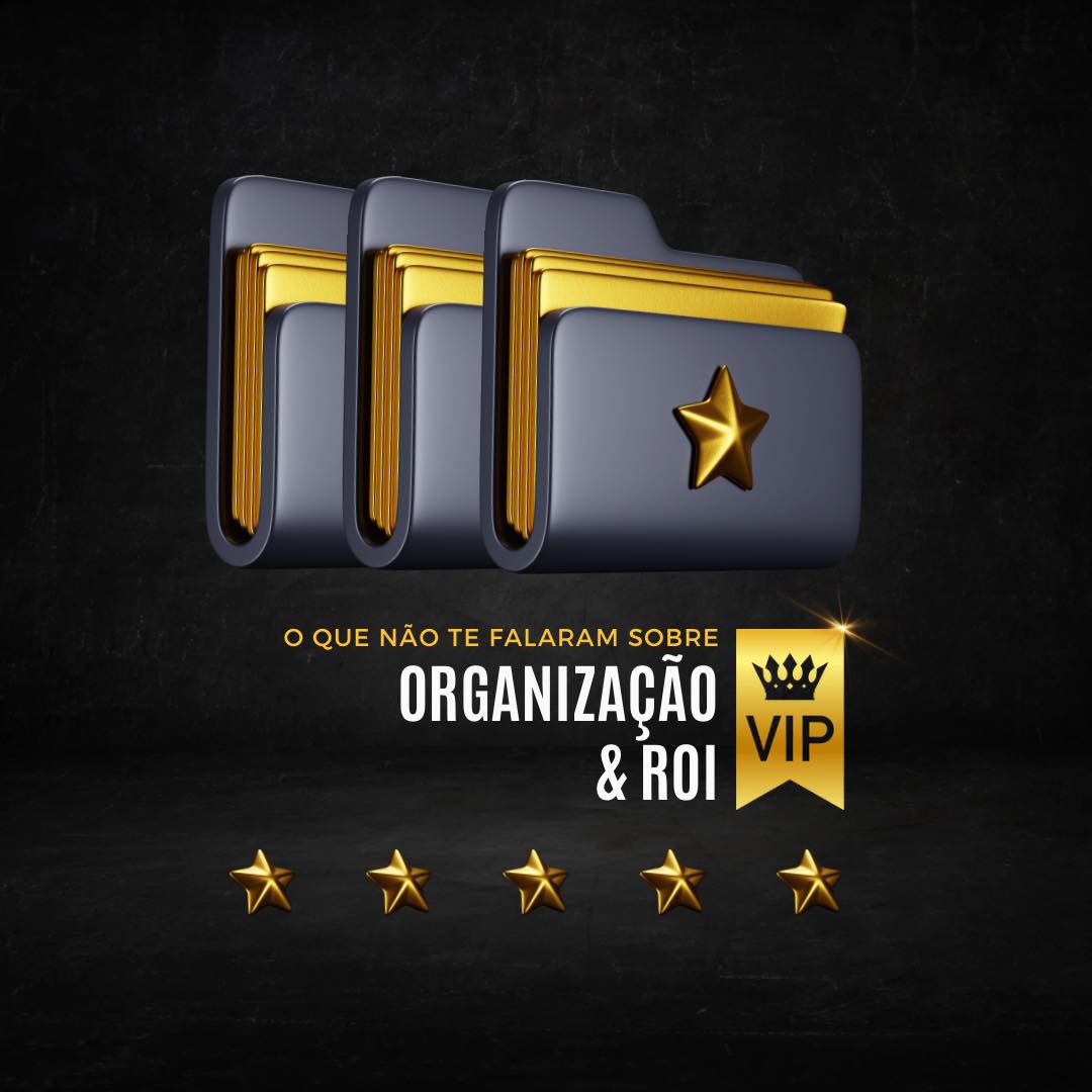 💡Organização e ROI tem tudo  a ver e aqui eu te conto o motivo!💡

Para alcançar um ROI eficiente, é fundamental manter a