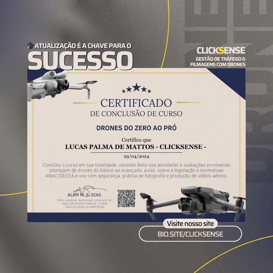Aqui na ClickSense, acreditamos que o conhecimento é um dos pilares mais importantes para oferecer o melhor serviço. Rec