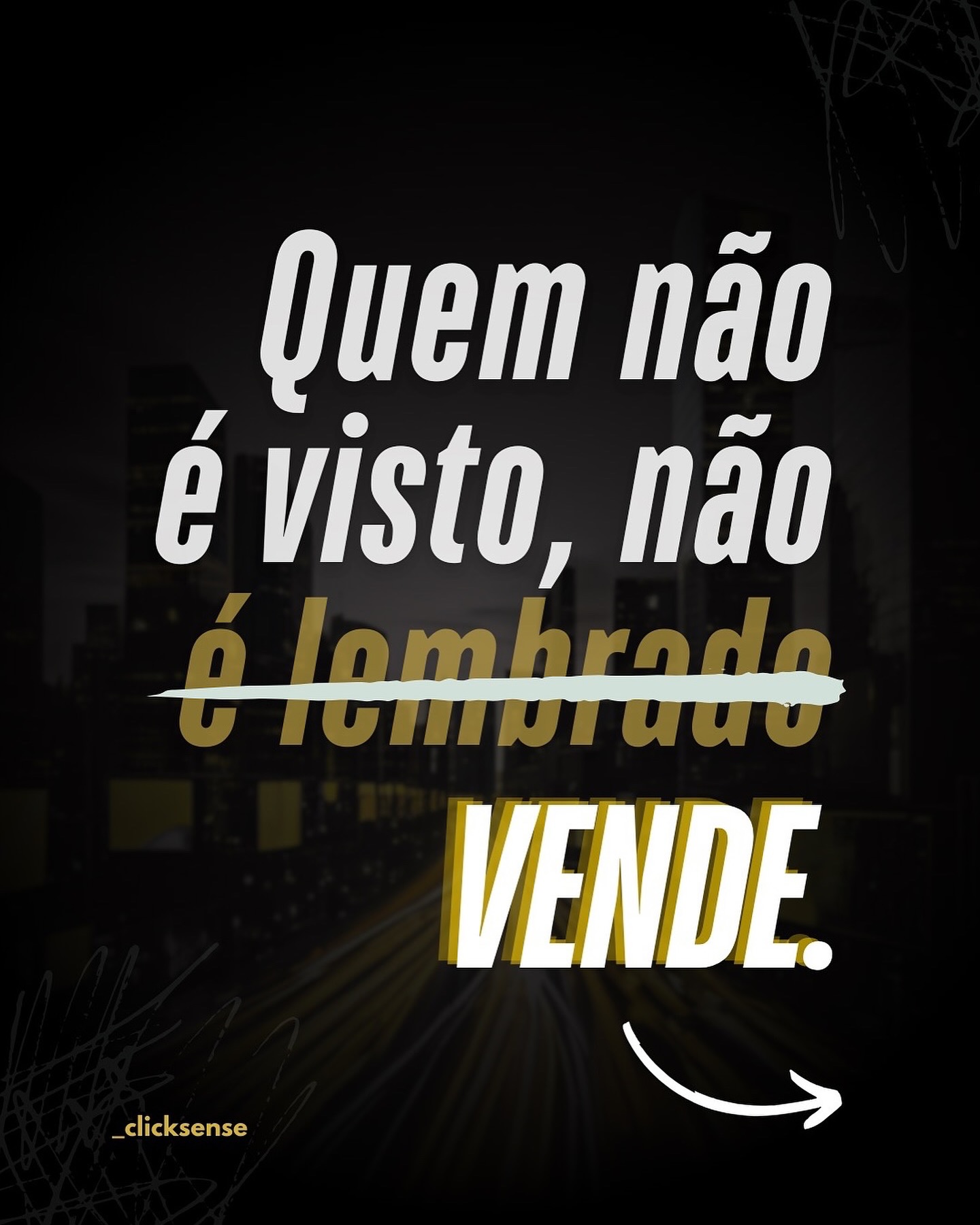✨ Quem não é visto, não…???

A internet é como a avenida mais movimentada do mundo. 
🌐 Se você não estiver bem posiciona