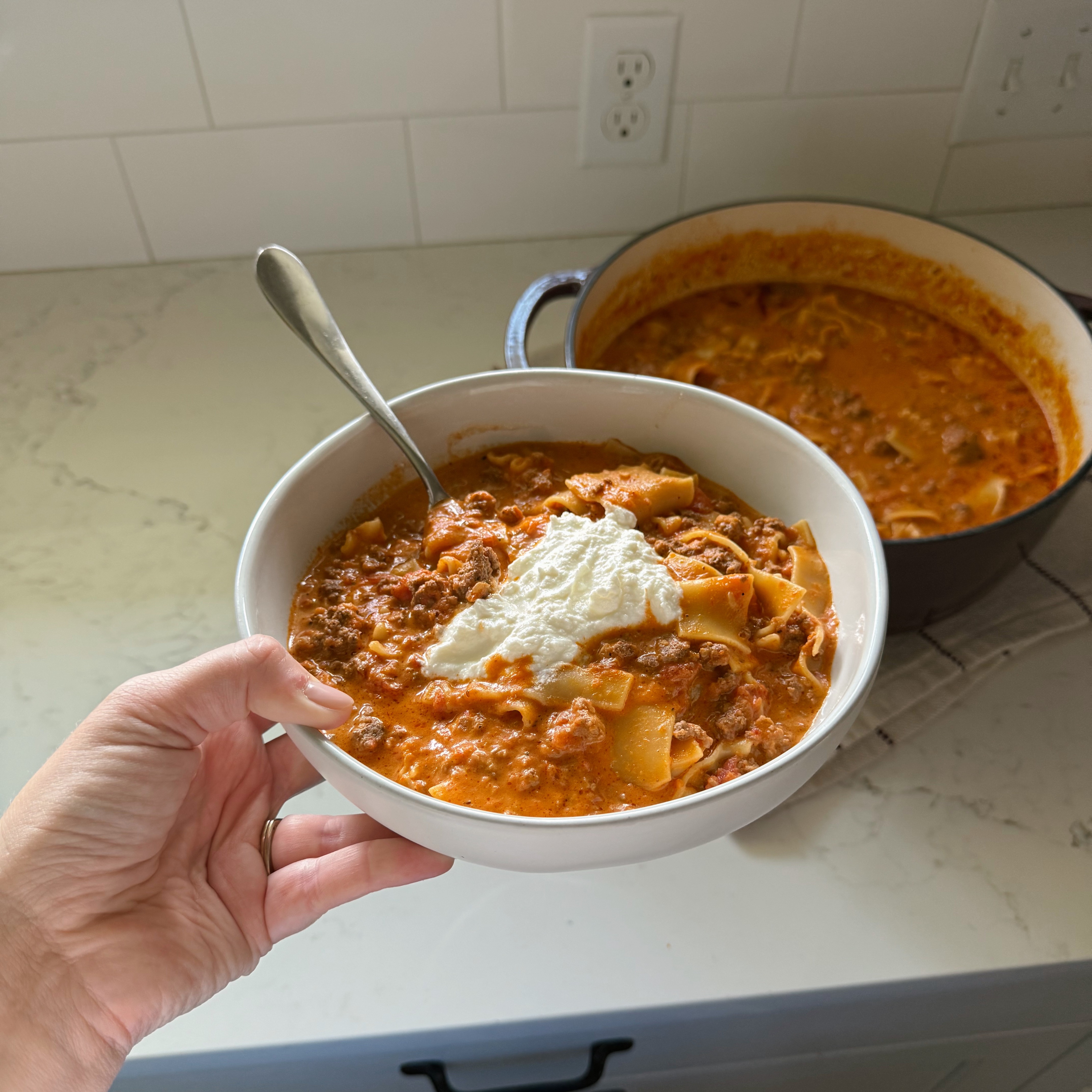 One Pot Lasagna Recipe thumbnail