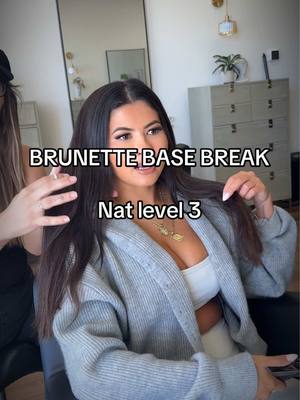 Subtle shift for a dark chocolate result 🤤🍫 #basebreak #basebreaking #darkbrownhair #colormelt 