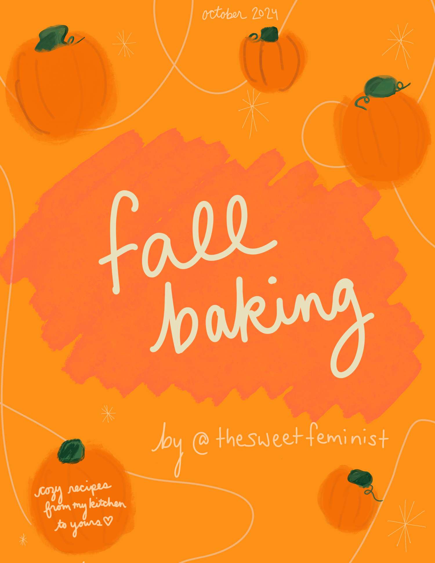 Cozy Fall Recipe Zine (Digital Download) —  becca rea-tucker thumbnail
