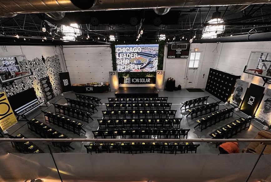 Centre Court Productions is the perfect spot to host your next corporate event! Our unique space creates an entertaining