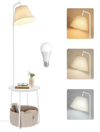 Vasalage Mesa Auxiliar con Lámpara  thumbnail