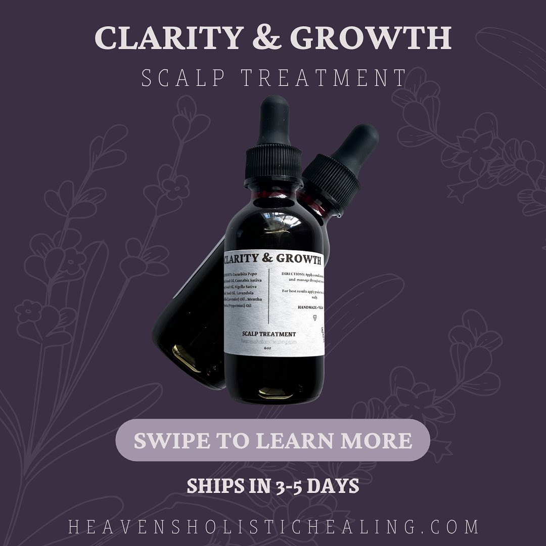 who doesn’t want CLARITY & GROWTH? 💜
-
-
Everything you could ever want in a hair oil. Formulated to soothe psoriasis an