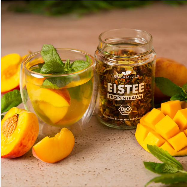 Besser im Glas - Zuckerfreier Lieblings-Bio-Eistee, Bio-Tee und Gewürze (Code: Mona10) thumbnail