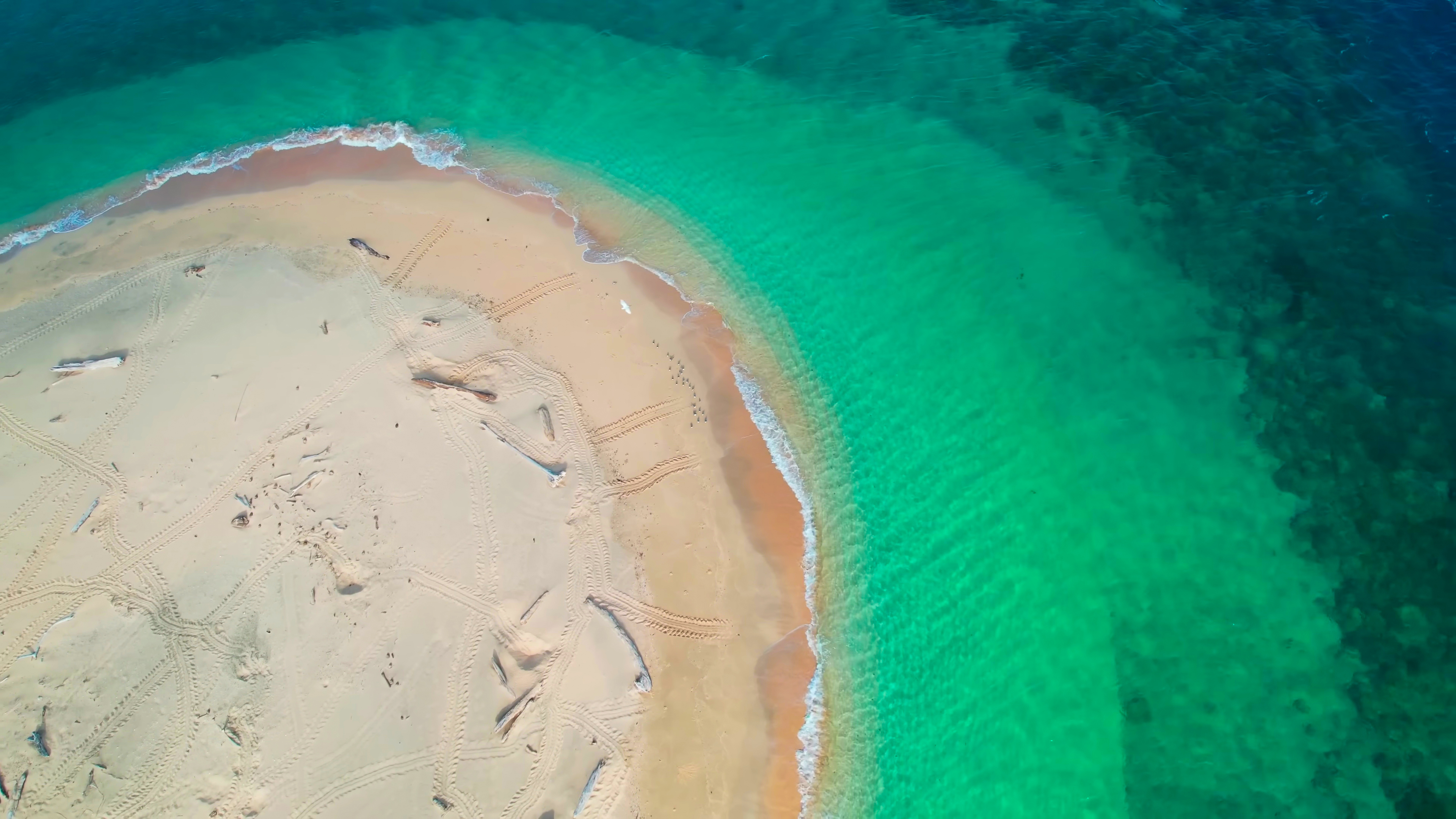 COULD BE YOUR PRIVATE SANDY BEACH FOR CAMPING ON THE COAST OF QUEENSLAND thumbnail