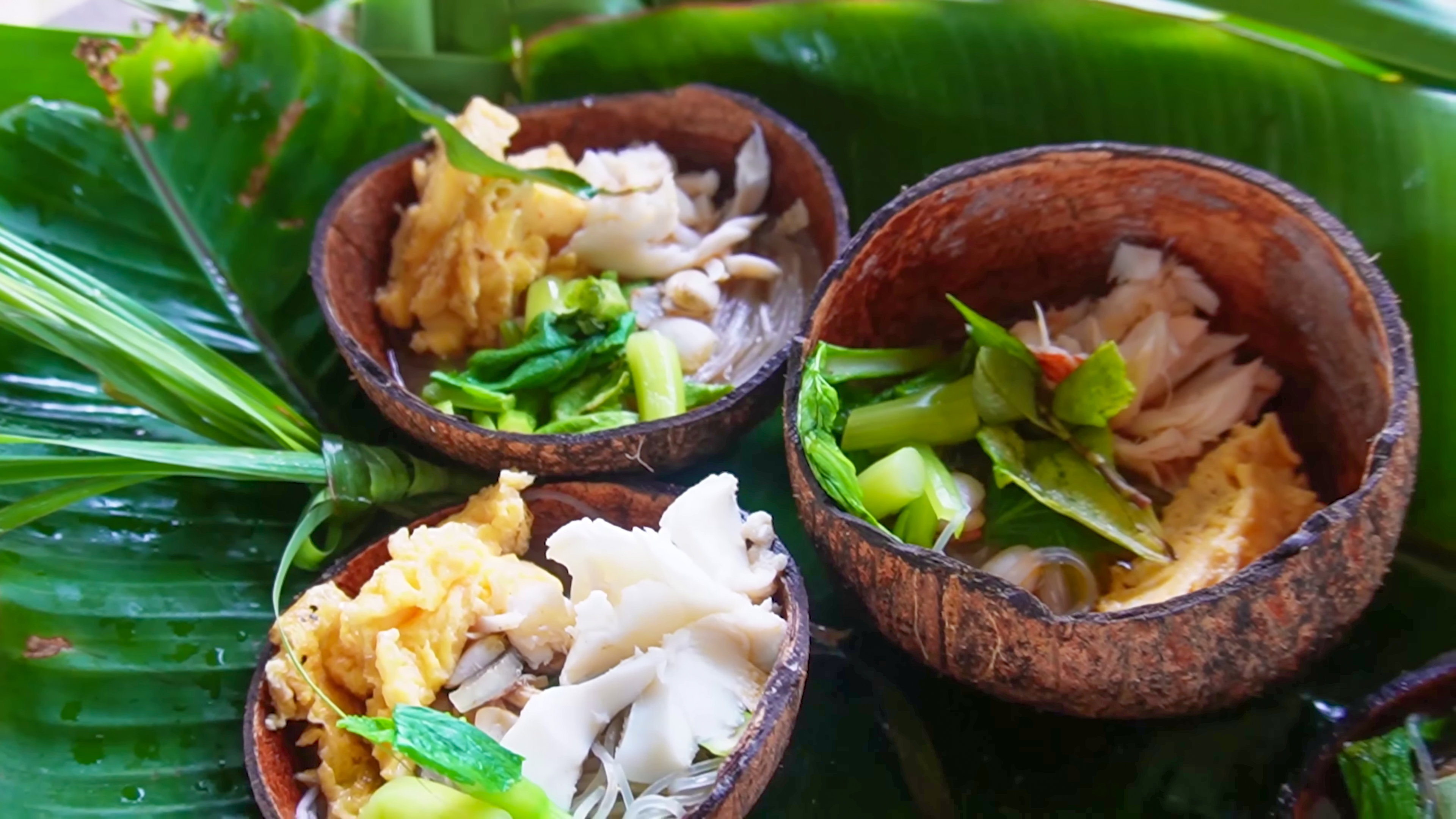 TASTE & EAT DELICIOUS HEALTHY ISLAND FOOD FOR FREE AS A GIFT FROM NATURE IN ORDER TO DISSOLVE ANY ACCUMULATED POISONING AND PHYSICAL AND PSYCHOLOGICAL ENVIRONMENTAL STRESS thumbnail